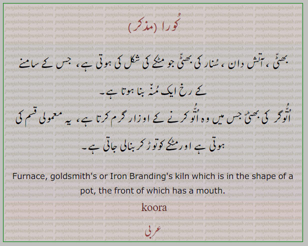 کورا,koora, بھٹی,آتش دان,اتو,