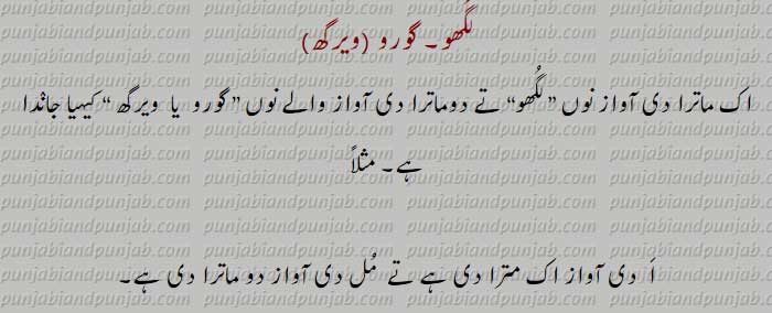 Type of Punjabi Poetry,laghu, goro