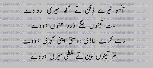 Punjabi Poetry, Shahmukhi Poetry,
