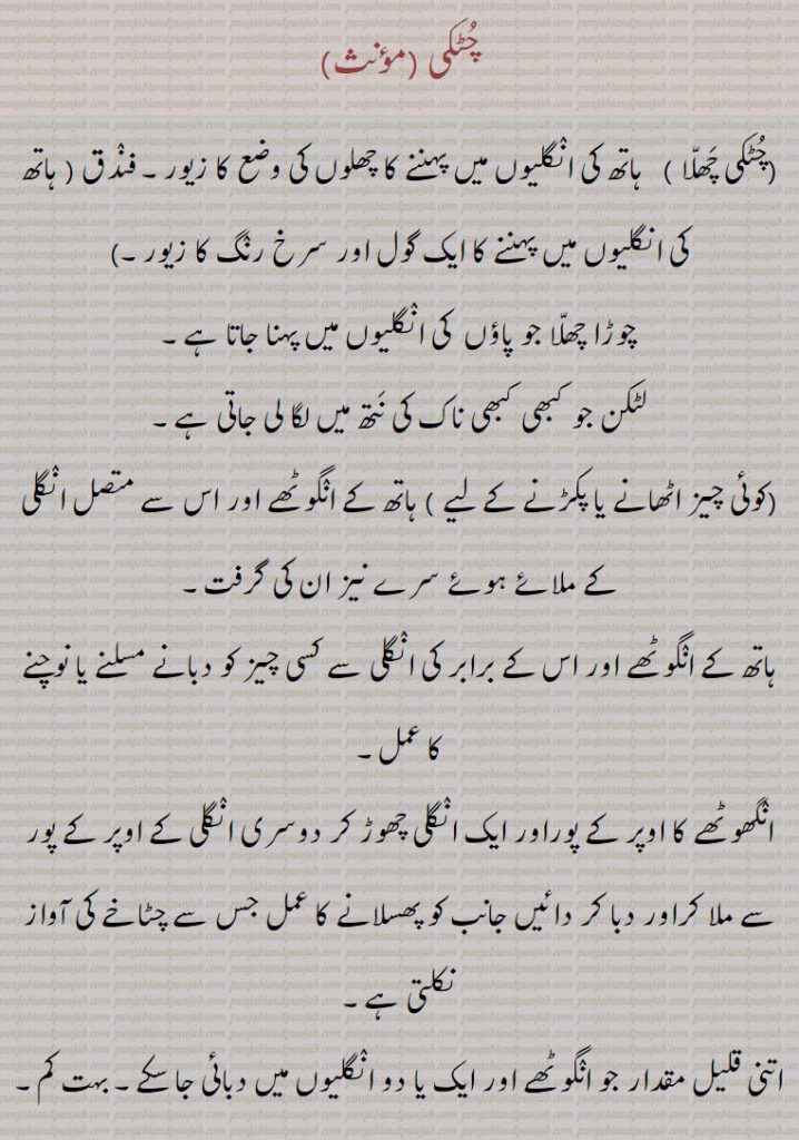  چٹکی, chutki, ਚੁਟਕੀ ,چٹکی چھلا,ring,Traditional Ornaments of Punjab,Jewellery,jewelry,zaiwar,زیور, ,گہنا,بُھوکھن,النکار,ٹُوم,ٹومب,ٹونب چھلا,Traditional Ornaments of Punjab,,in Urdu,in English,Punjabi to punjabi 