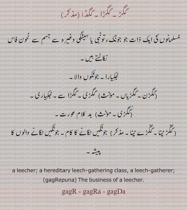  گگڑ، گگڑا,   گگڈا,گگڑن,گگڑیاں,گگڑی,  گگڈی,  گگڑپنا,  گگڑے پنا, gagRan, ਗਗਡ਼ਣ, gaggaR, ਗੱਗੜ, gagaDa, ਗਗਡ਼ਾ, gagaRa, ਗਗੜਾ,   gagaRee, gagaDee, ਗਗਡ਼ੀ, gagaRepuna,ਗਗੜੇਪੁਣਾ,  gagaDepuna, ਗਗਡ਼ੇਪੁਣਾ,  