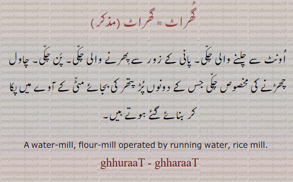    گھراٹ , ghurat,ghuraat,gharaat ,water mill, پن چکی, ghhurat, ghhuraat, ghharaat ,