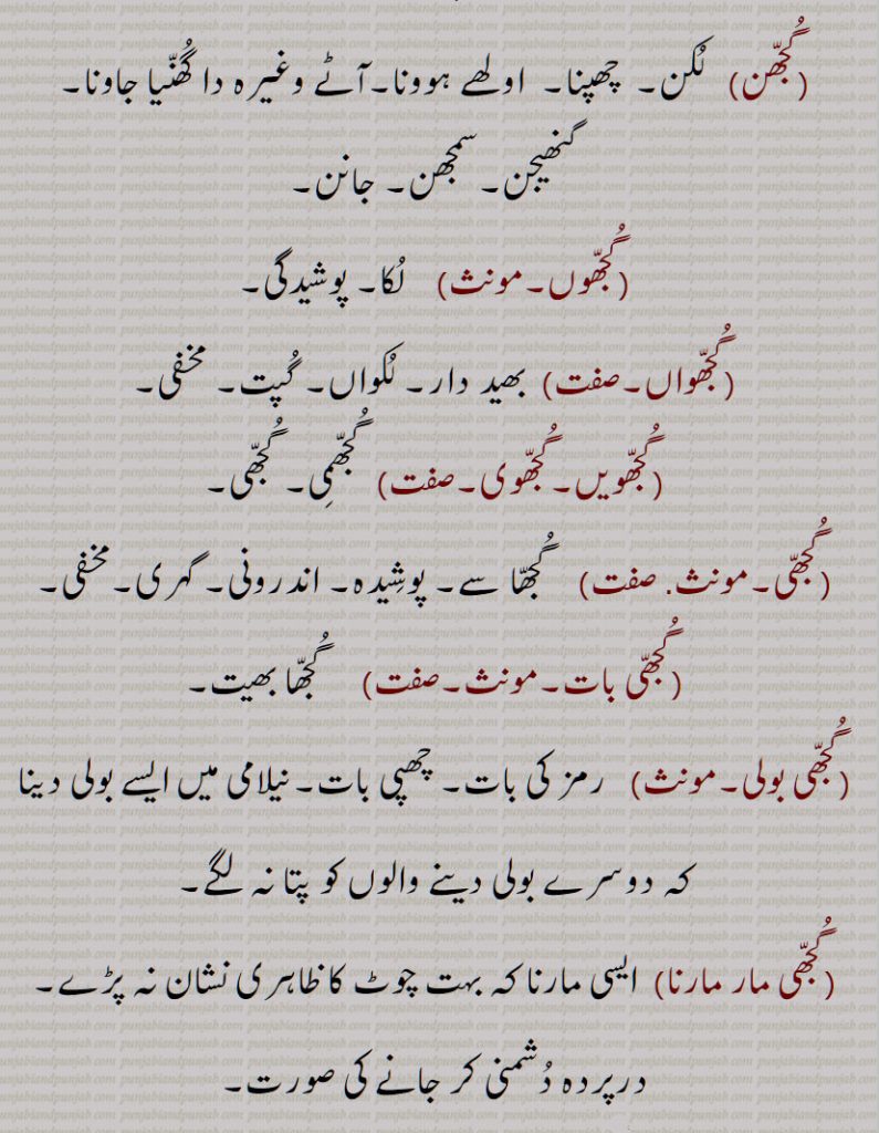   گجھ ,گجھ چلانا,گجھ کھانا,گجھ لینا,گجھانا,گجھائی,گجھنا,گجھ گڑپ,گجھا,گجھل,گجھا ل,گجھڑ۔گجھڑیں گجھڑ,گجھڑا,گجھڑے,گجھڑے بھیت,گجھا گھسن,گجھن,گجھوں,گجھواں,گجھویں,گجھوی,گجھی,گجھی بات,گجھی بولی,گجھی مار مارنا,گجھیں مارنا,گجھی سٹ,گجھی ویدن, گجھے,گجھے گجھے,گجھے گجھے کارے کرنا,گجھتا,گجھمی,گجھالا,  گھچالا,گجھانا, gujjh chalauni, gujjh khaani, laini, gujjha, gujjhi maar maarni, gujjhi, gujjhi maar maarni, gujjhe gujjhe, gujjhna, gujh , gujjh,گجھ ,گجھ چلانا,گجھ کھانا,گجھ لینا,گجھانا,گجھائی,گجھنا,گجھ گڑپ,گجھا,گجھل,گجھا ل,گجھڑ۔گجھڑیں گجھڑ,گجھڑا,گجھڑے,گجھڑے بھیت,گجھا گھسن,گجھن,گجھوں,گجھواں,گجھویں,گجھوی,گجھی,گجھی بات,گجھی بولی,گجھی مار مارنا,گجھیں مارنا,گجھی سٹ,گجھی ویدن,گُجھے,گجھے گجھے,گجھے گُجھے کارے کرنا,گجھتا,گجھمی,گجھالا,  گھچالا,گجھانا, 