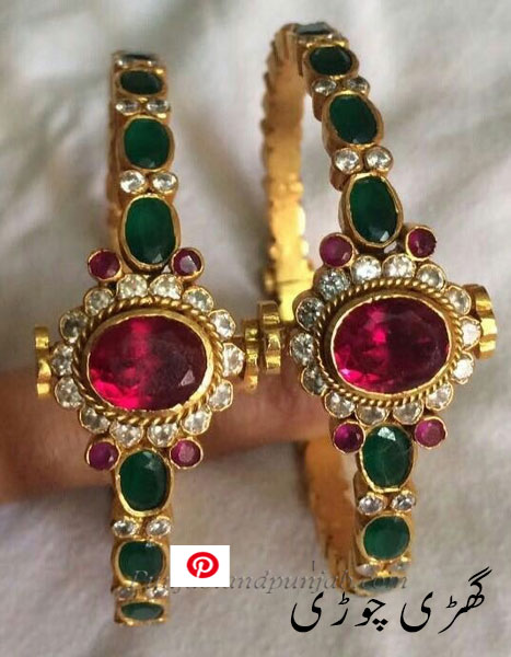    گھڑی چوڑی   , Bangle like watch , ghaRi chuRi, chooRi,ਘੜੀ ਚੌੜੀ, Traditional Ornaments of  Punjab, Jewellery, jewelry, zaiwar, زیور, ,گہنا,بُھوکھن,النکار,ٹُوم,ٹومب,ٹونب چھلا  
